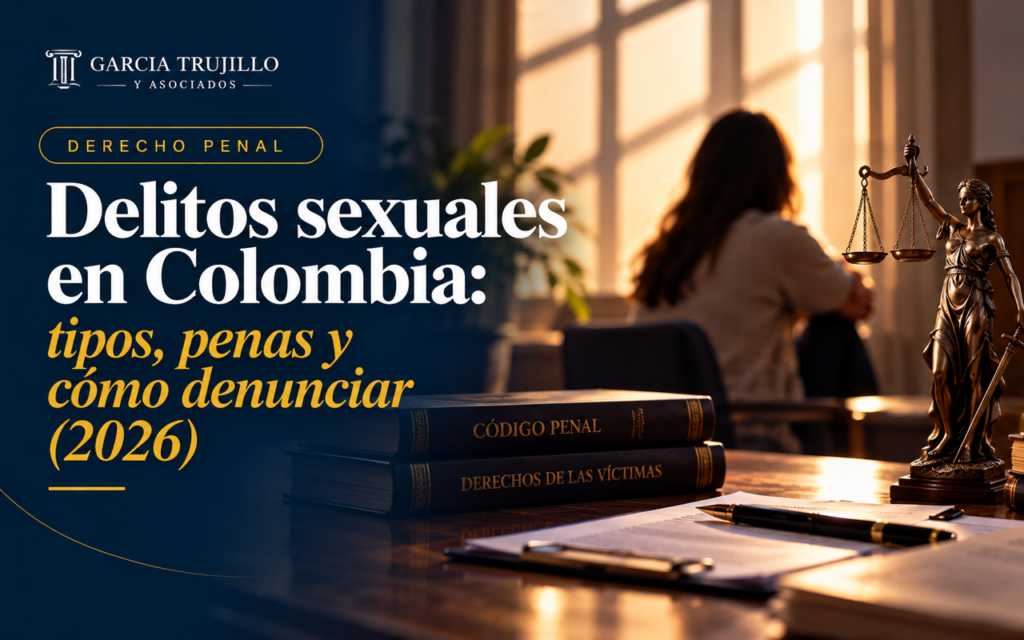 Delitos sexuales en Colombia: penas y denuncia